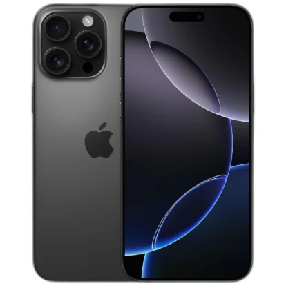 Apple iPhone 16 Pro Max, Titanio Negro, 256 GB, 5G, 6.9 " OLED Nuevo