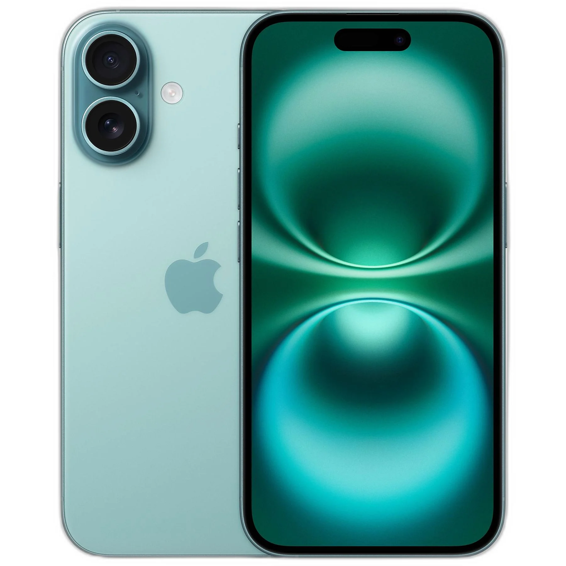 Apple iPhone 16, Verde azulado, 128 GB, 5G, 6.1 " OLED Nuevo