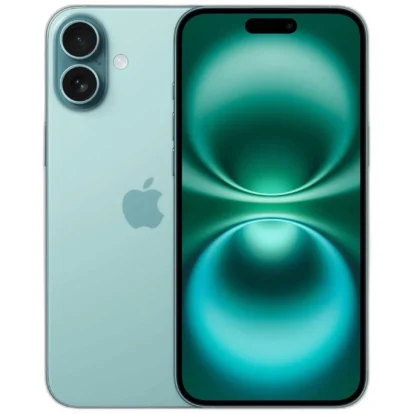 Apple iPhone 16 Plus, Verde azulado, 128 GB, 5G, 6.7 " OLED