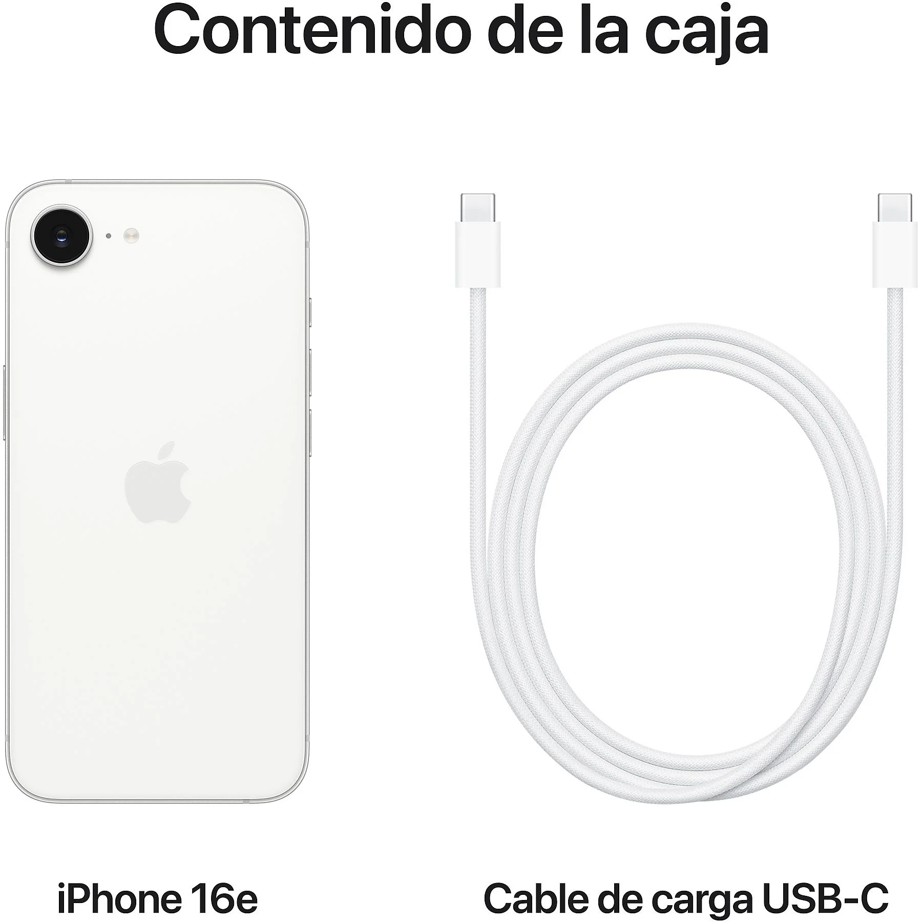 Apple iPhone 16e, Blanco, 128 GB, 5G, 6.1 " OLED Nuevo - Imagen 5
