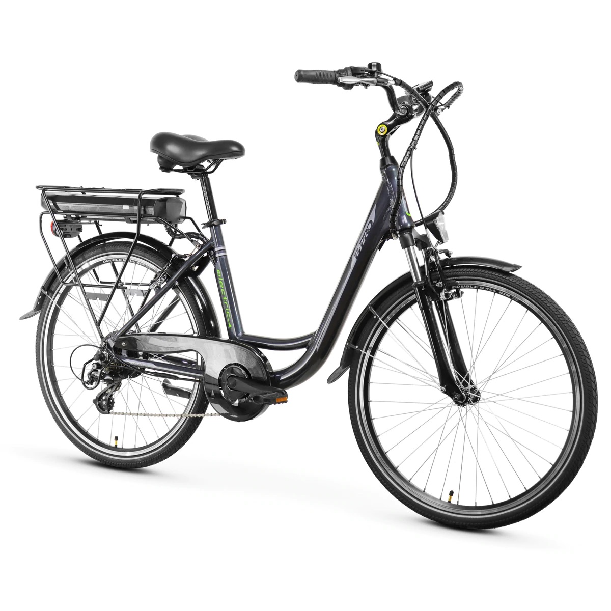B-PRO Bicicleta eléctrica E26 Negro / Gris - Imagen 2