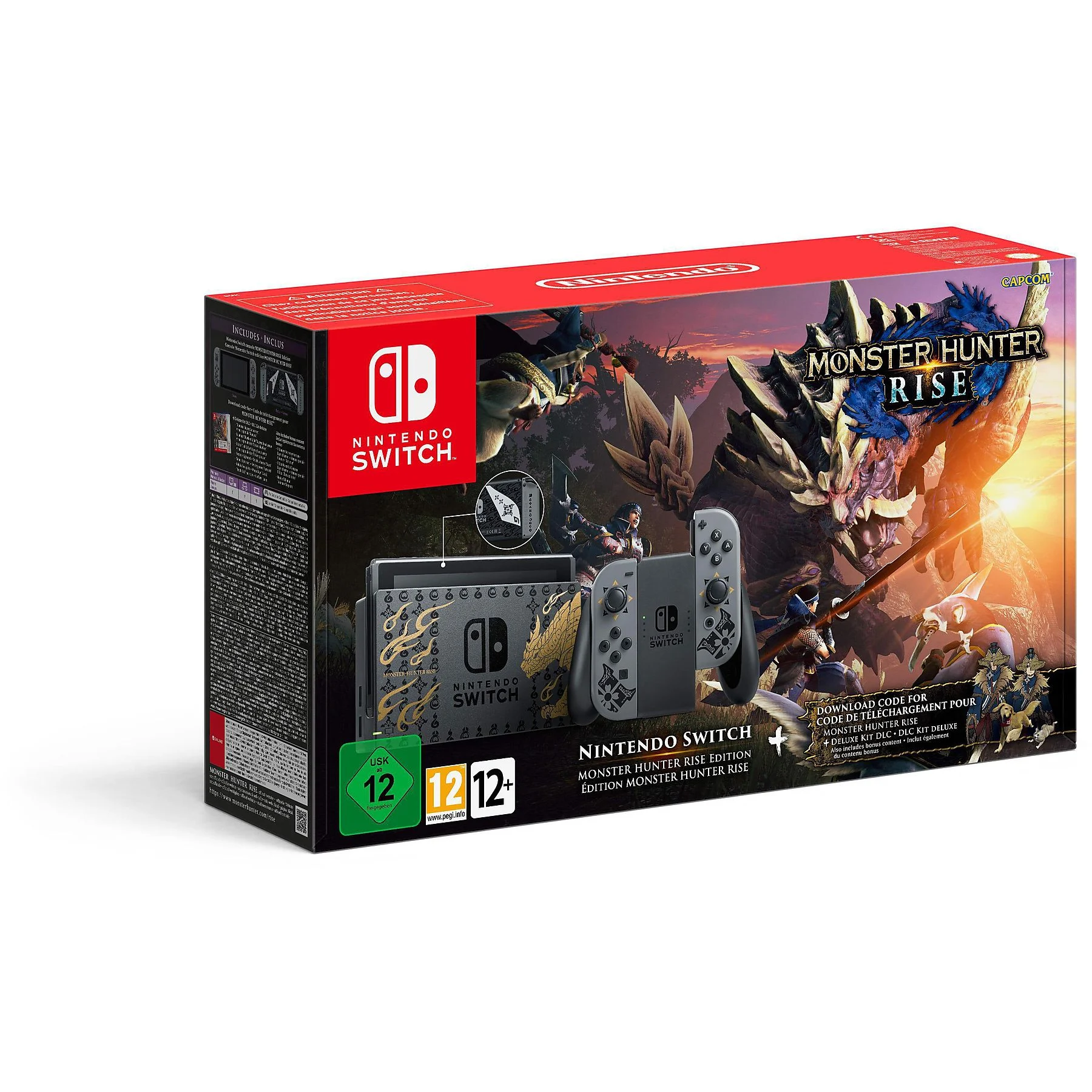 Consola Nintendo Switch - NINTENDO Switch V2, 32 GB, Gris