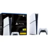 Consola - Sony PS5 Slim Digital Edition, 1 TB SSD, 4K, 1 mando, Chasis D, Blanco